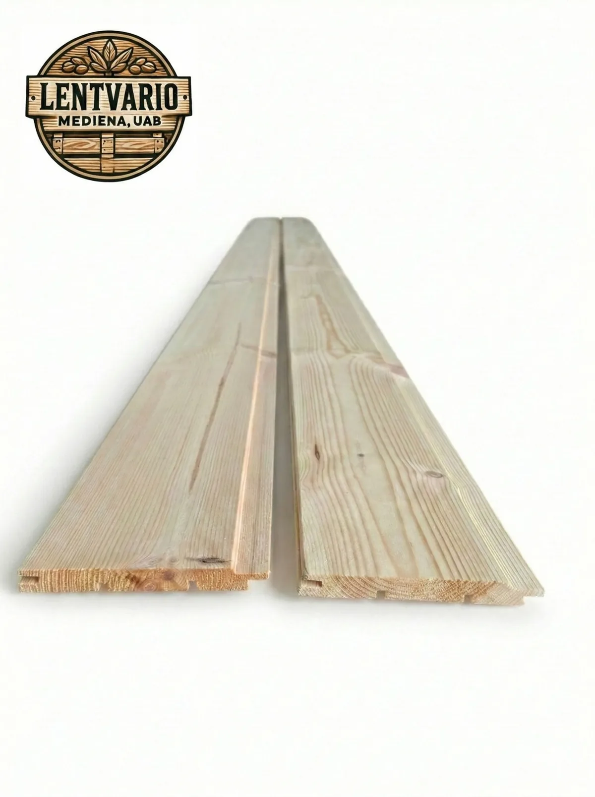 Dailylentės fasadui ir vidaus apdailai – pušies ir eglės dailylentės Lentvario Mediena