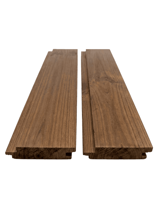 Vidaus dailylentė – 19x117x4200 – Termo, Obliuota – Pušis – A-B