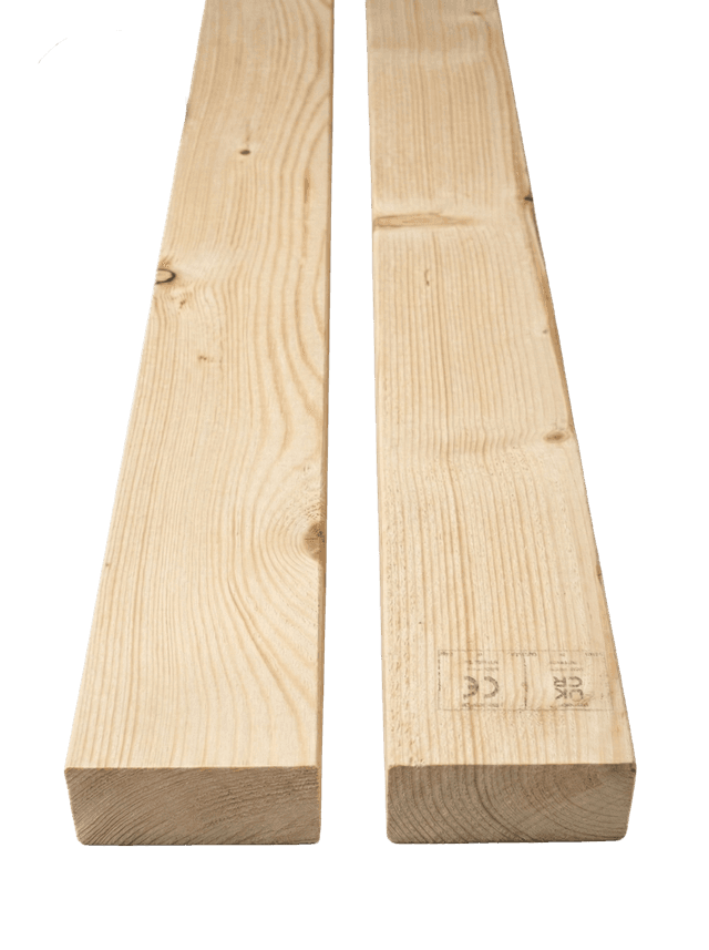 C18 – 45x95x6000 – Obliuota, Graduota – Eglė – A-B