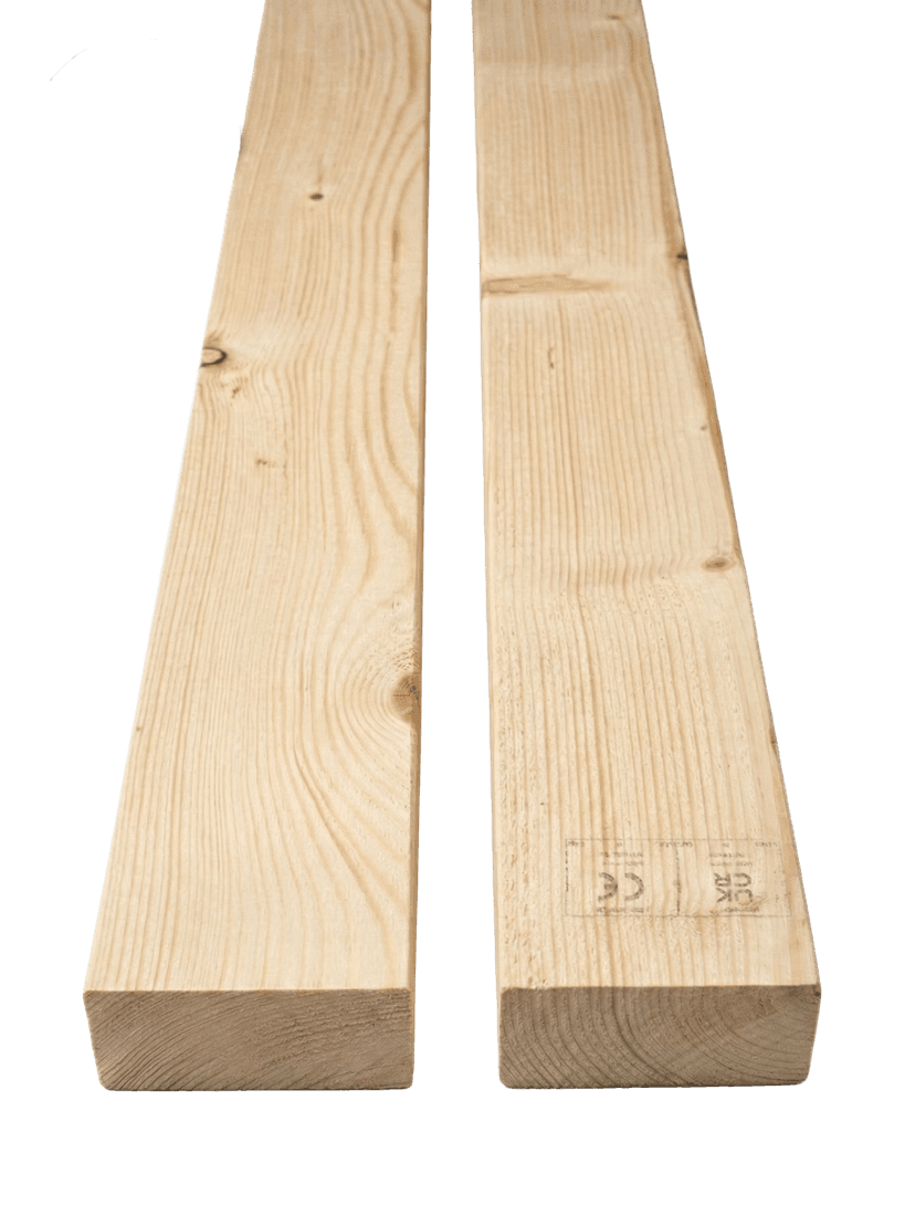 C18 – 45x95x6000 – Obliuota, Graduota – Eglė – A-B