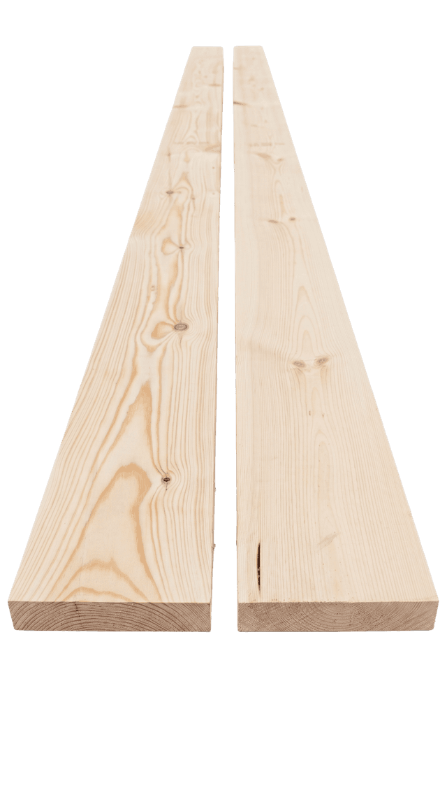 Obliuota lenta – 27x140x4267 – Obliuota, Džiovinta – Pušis